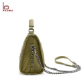 Wholesale PU Ladies Bags Handbag Chain Leather Shoulder Bag